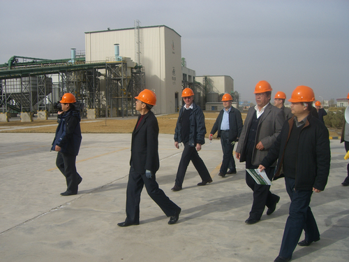 國家農(nóng)業(yè)部、財政部以及甘肅省農(nóng)業(yè)廳、財政廳等領(lǐng)導(dǎo)到公司考察調(diào)研